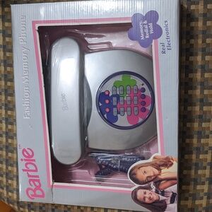 New Barbie Memory Phone Keypad Hold Function Handset Nostalgic Childhood Vtg